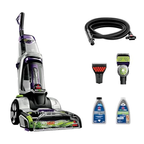 Bissell ProHeat 2X Revolution Pet Pro Plus carpet cleaner with its tool set