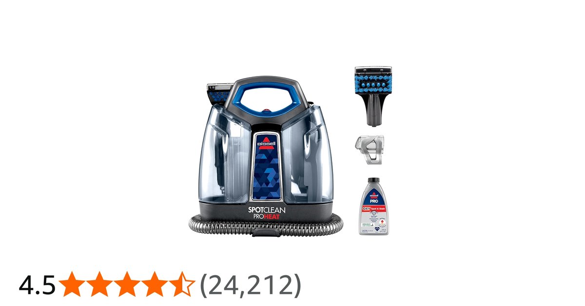 Bissell SpotClean ProHeat portable carpet cleaner