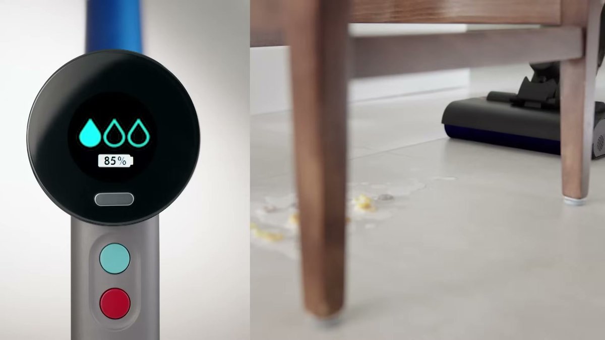 Dyson WashG1 Wet Floor Cleaner — YouTube frame