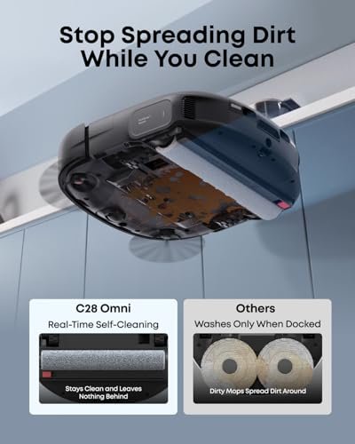 Eufy Robot Vacuum Omni C28 with 5-in-1 Omni Station