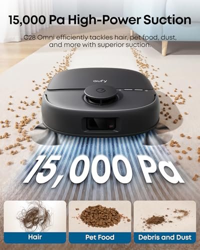 Eufy Robot Vacuum Omni C28 with 5-in-1 Omni Station
