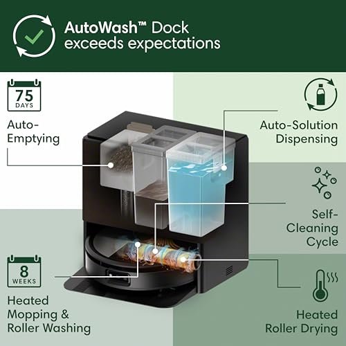 iRobot Roomba Max 705 Combo robot vacuum and mop with AutoWash dock