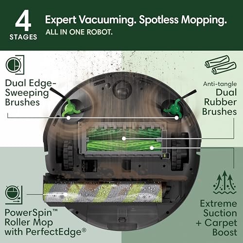 iRobot Roomba Max 705 Combo robot vacuum and mop with AutoWash dock