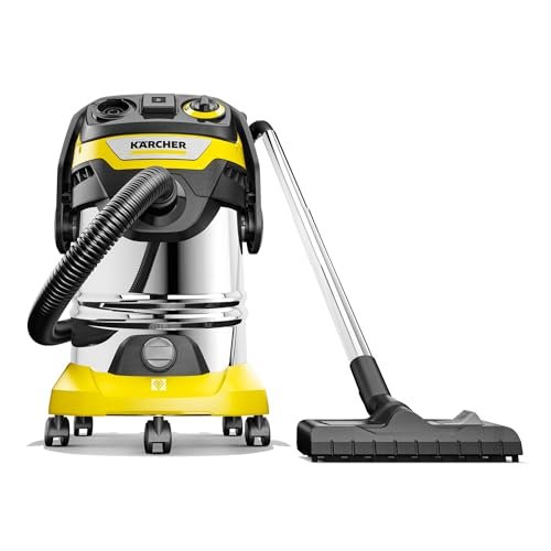 Karcher WD 6 P S stainless steel wet/dry shop vacuum