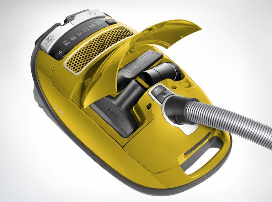 Miele Complete C3 Calima - tool storage open