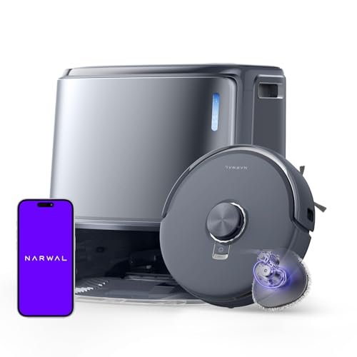 Narwal Freo Z10 Ultra robot vacuum and mop with self-washing base station