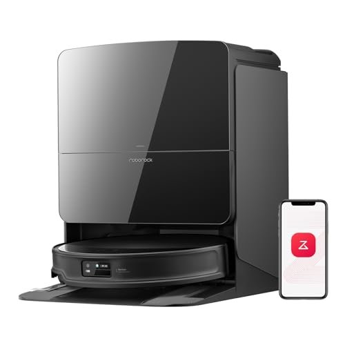 Roborock Saros 10R robot vacuum and mop, 3.14-inch ultra-slim chassis with detachable mops