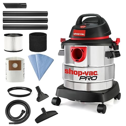 Shop-Vac 5 gallon stainless steel wet dry vacuum