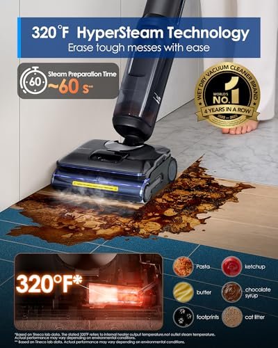 Tineco Floor One S7 Stretch Steam wet/dry vacuum with HyperSteam